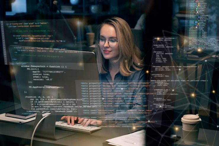 Marketer in Clearwater, FL working on an SEO project